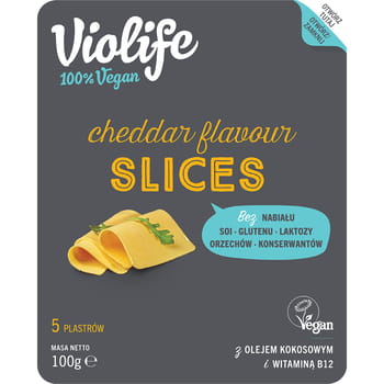 Violife Cheddar-Scheiben 100g