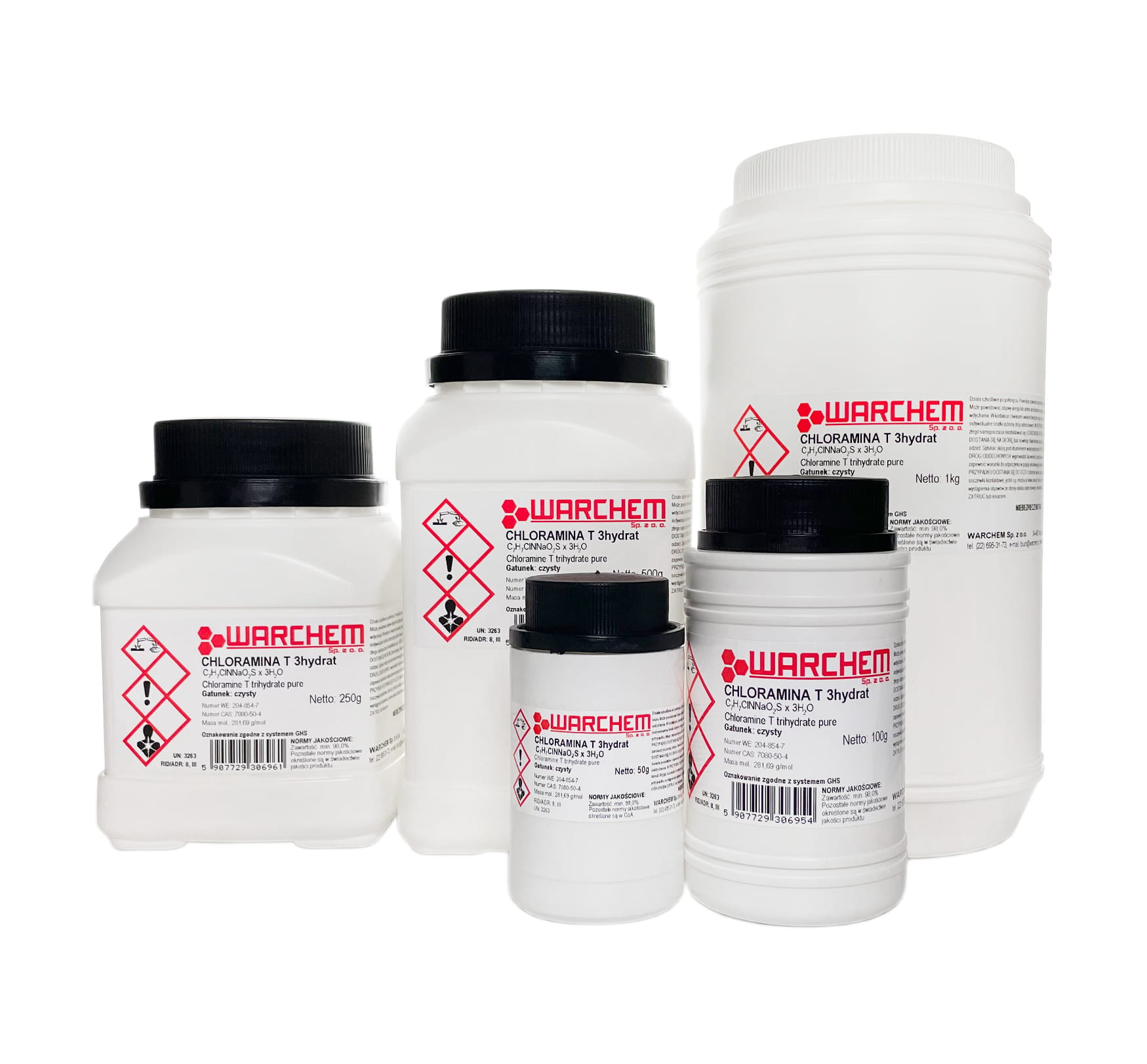 CHLORAMINE T 3hydrat - rein 50g WARCHEM