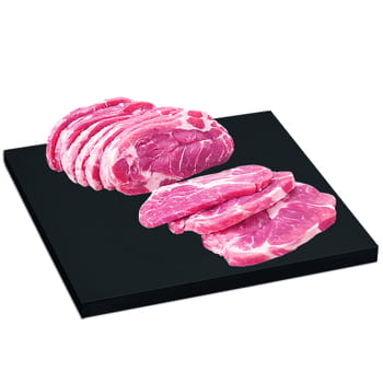 Fleisch Schweinenacken, Koteletts ohne Knochen, vakuumiert 20 Stück, ca. 2,2 kg