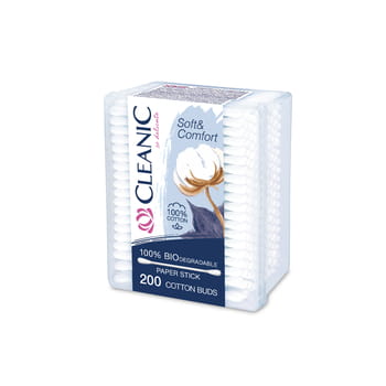 Cleanic Soft&Comfort Wattestäbchen 200 Stk.