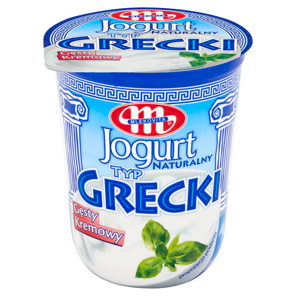 Natürlicher griechischer Joghurt Mlekovita 400g