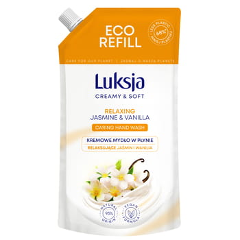 Luksja Creamy & Soft Flüssigseife mit Jasmin und Vanille, 400 ml