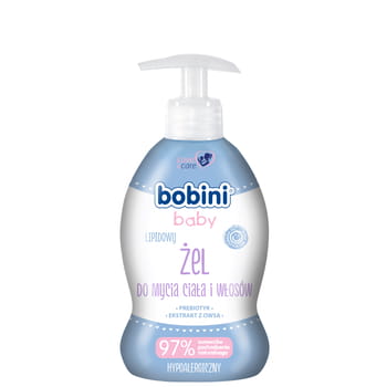 Lipidgel zum Waschen von Körper und Haar Bobini Baby 300 ml
