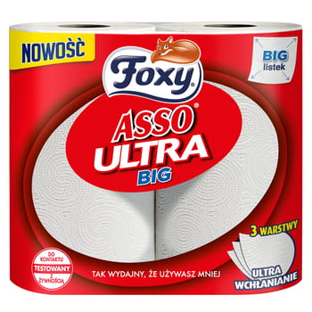 Foxy Asso Ultra Big Küchentuch 2 Rollen
