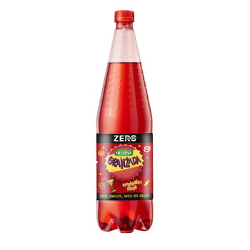 Rote Orangenlimonade Hellena Zero Sugar 1,25l