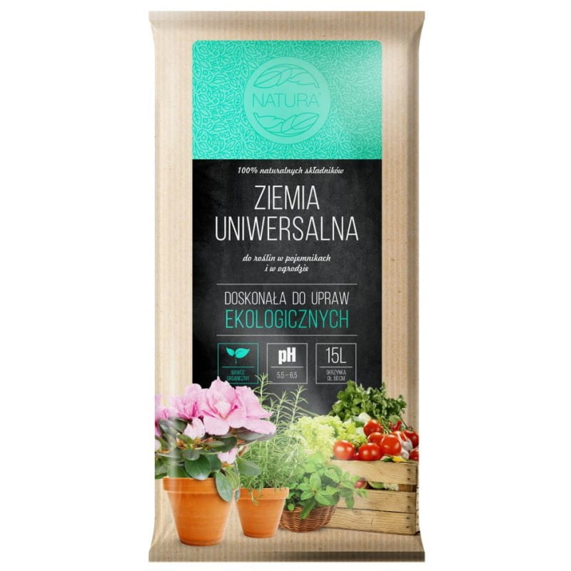 Universalerde perfekt für den ökologischen Anbau Natura 15l
