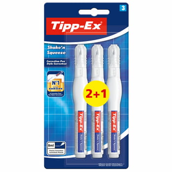 Concealer-Stift Blister 2+1 Tipp-Ex Shake'n Squeeze