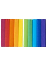 Creatinio-Papier TOP-2000 Regenbogen-Set mit 10 Rollen