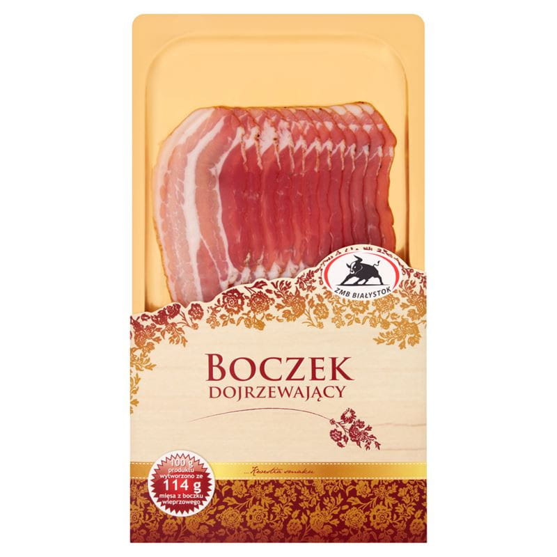 Reife Schweinebauchscheiben 100g ZMB
