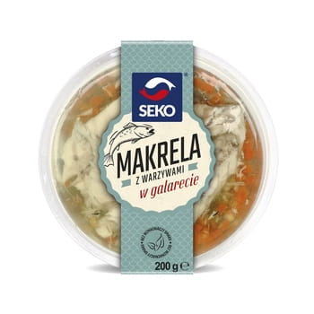 Makrele mit Gemüse in Gelee Seko 200g
