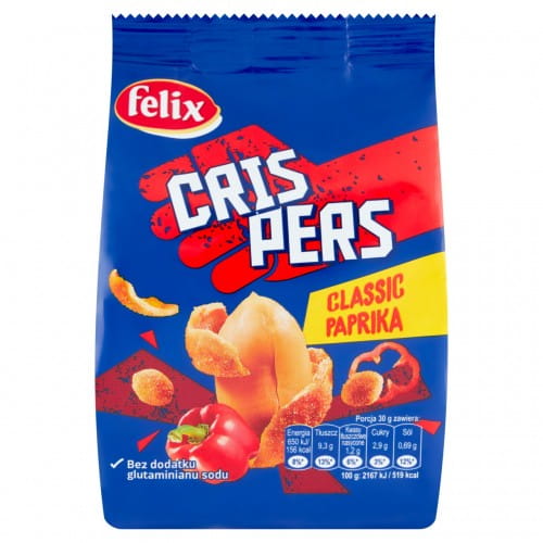 Gebratene Erdnüsse mit Pfeffergeschmack Felix Crispers 140g