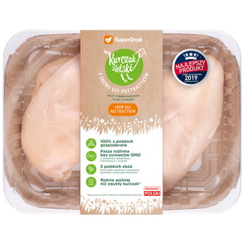 Hähnchenbrustfilet Sielski der Güteklasse A (nach Gewicht) 0,5 kg