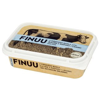 Gesalzen mit finnischer Butter, Rapsöl und Finuu-Leinsamen 200 g