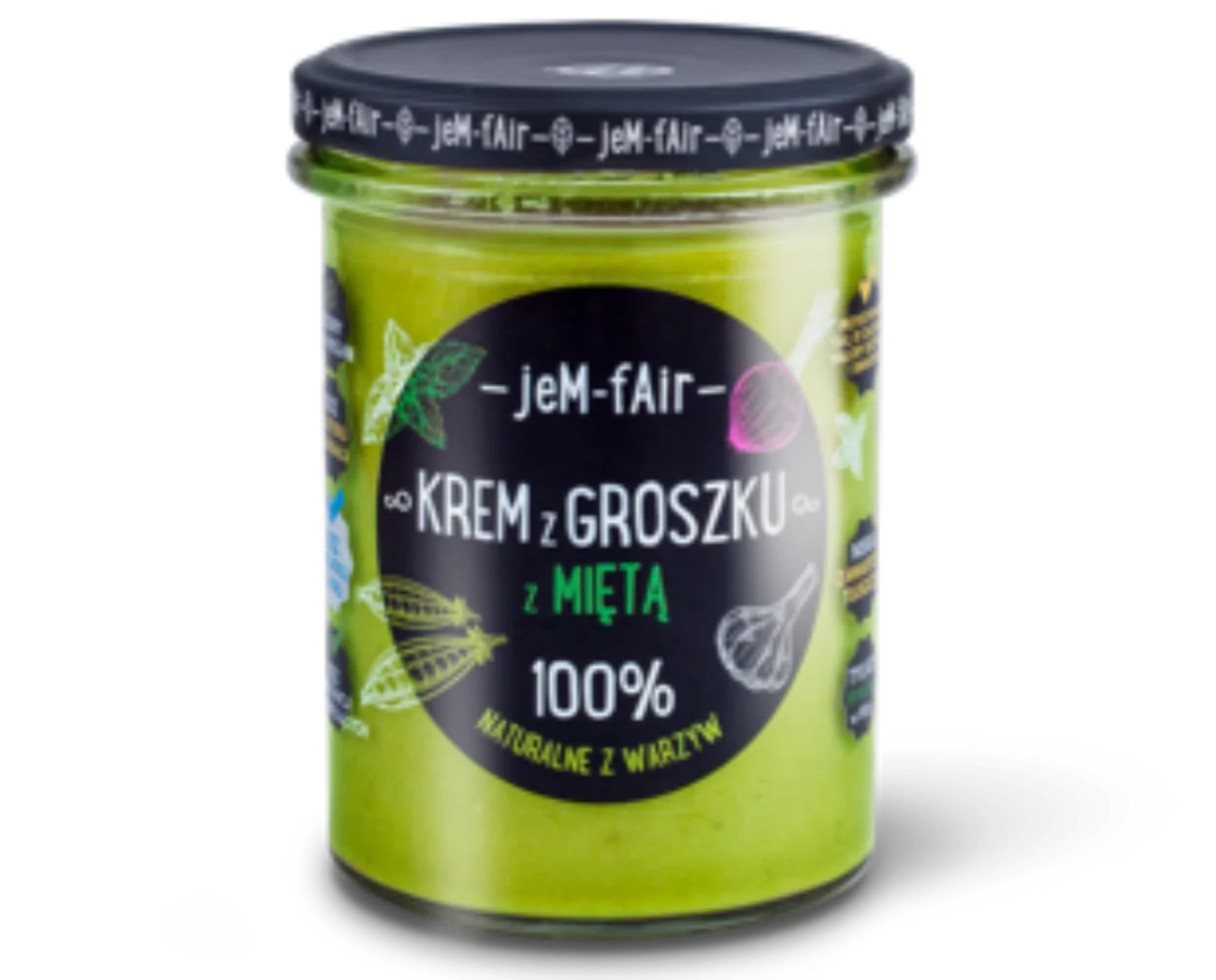Erbsencreme mit Minze JEM-FAIR 380g