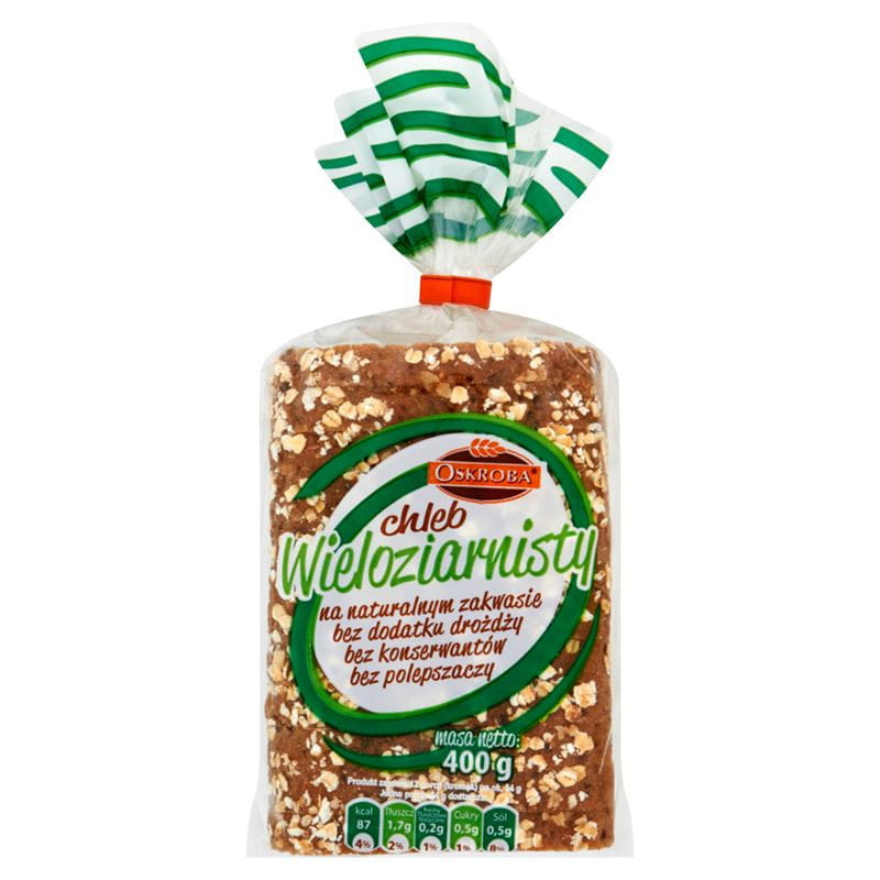 Mehrkornbrot Oskroba 400g – Biolaboratorium