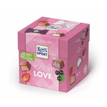 Pralinen Schokowurfel Joghurt Liebe Ritter Sport 176g