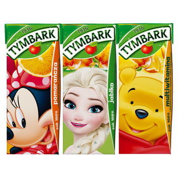 Saft 100 % Geschmacksmischung Tymbark 200 ml x24 Stk.