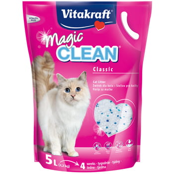 Silikat-Katzenstreu Magic Clean Vitakraft 5l
