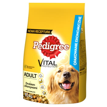 Hundefutter mit Huhn und Gemüse Pedigree 10 kg