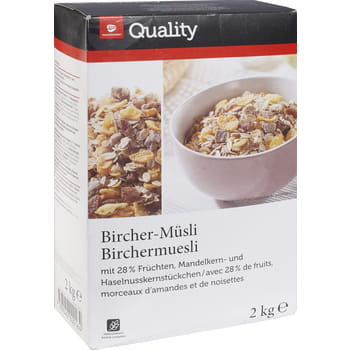Müsli mit Früchten TGQ 2kg
