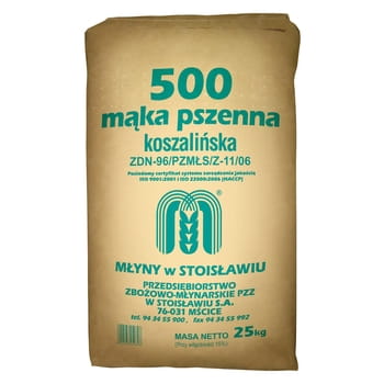 Weizenmehl Typ 500 Młyny Stoisław 25 kg
