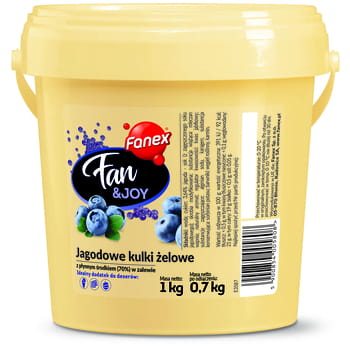 Fan&Joy Fanex Beeren-Gel-Kugeln 1 kg/0,7 kg