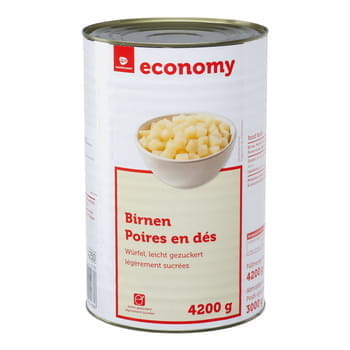 Birnen und halbe Früchte in leichtem Sirup TGE 4,2 kg
