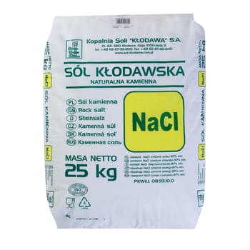 Kłodawska gemahlenes Steinsalz Kopalnia Soli Kłodawa SA 25 kg