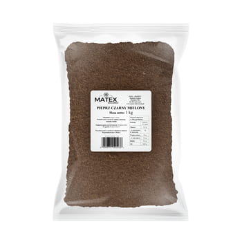 Gemahlener schwarzer Pfeffer MATEX 1kg