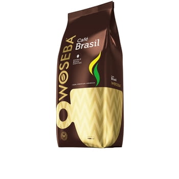 Geröstete Kaffeebohnen Cafe Brasil Woseba 1kg