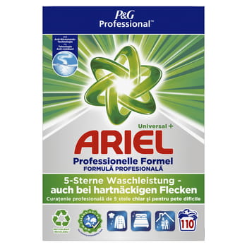Waschpulver Professional Regular Ariel 7,15 kg (110 Wäschen)