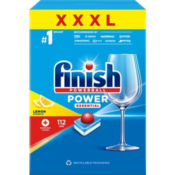 Spülmaschinentabs Power Essential Lemon Finish 112 Stk.