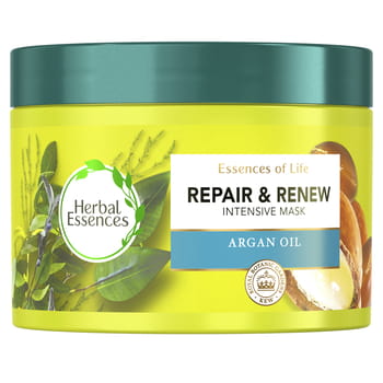 Maske für trockenes und strapaziertes Haar Herbal Essences Argan Oil Regenerating 450ml
