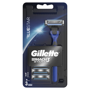 Gillette Mach3 Start Rasierergriff +3 Klingen