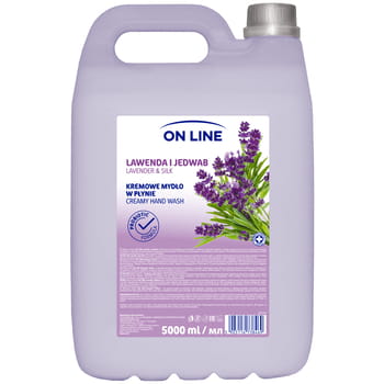 Flüssige Cremeseife Lavendel und Seide On Line 5l