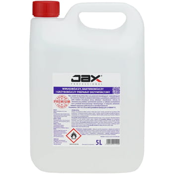Viruzides, bakterizides und fungizides Desinfektionsmittel Jax Professional „34“‘ Premium 5l
