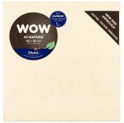 Dunilin Servietten 40x40cm creme Duni 45St.