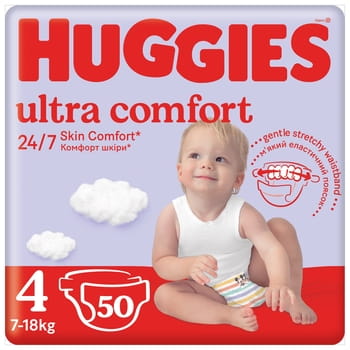 Huggies Ultra Comfort Windeln Größe 4 50 Stk.