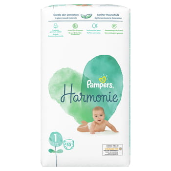 Pampers Harmonie Windeln Größe 1 50St.