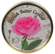 Dänische Butterkekse „Vintage Rose“ BISQUINI 400g