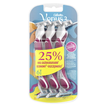Gillette Venus 3 Einwegrasierer 6 Stück