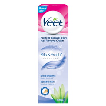 Veet Haarentfernungscreme 5 Min. für empfindliche Haut 100 ml