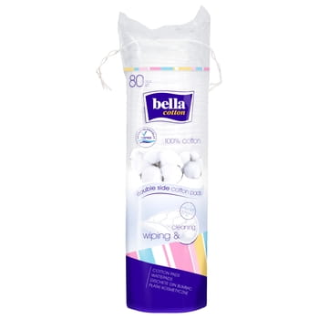 Wattepads Bella rund 80 Stk.