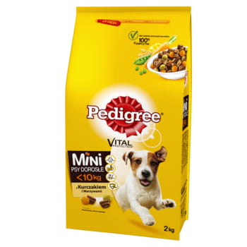 Futtermittel für kleine Geflügelrassen mit Gemüse Pedigree 2kg