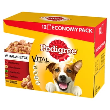 Pedigree Rind-, Hühner- und Putengeleefutter 12x100g