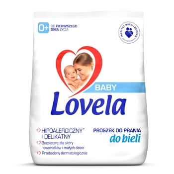 Waschpulver für weißes Lovela Baby 1,3 kg
