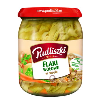 Rinderpansen in Brühe Pudliszki 500g
