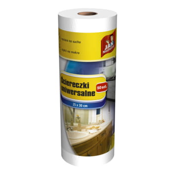 Tücher auf Rolle Jan Konieczny weiß 50 Stk.