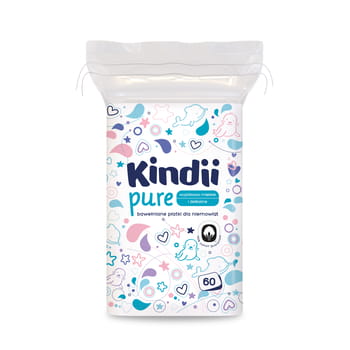 Cleanic Kindii Pure Kosmetikpads 60 Stk.