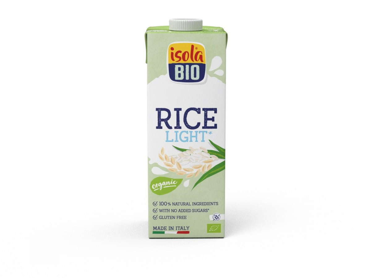 Glutenfreies leichtes Reisgetränk BIO 1000 ml ISOLA bio